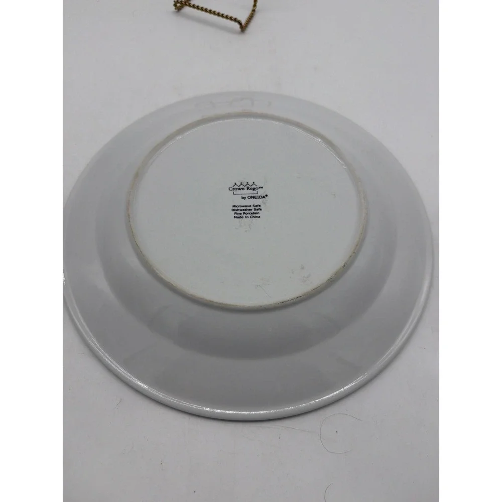 Oneida CROWN REGO WHITE Large Round Serving Plate 12